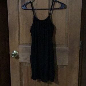 Black summer romper